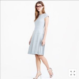J. Crew 9 a.m. Dress in Super 120s Heather Gray